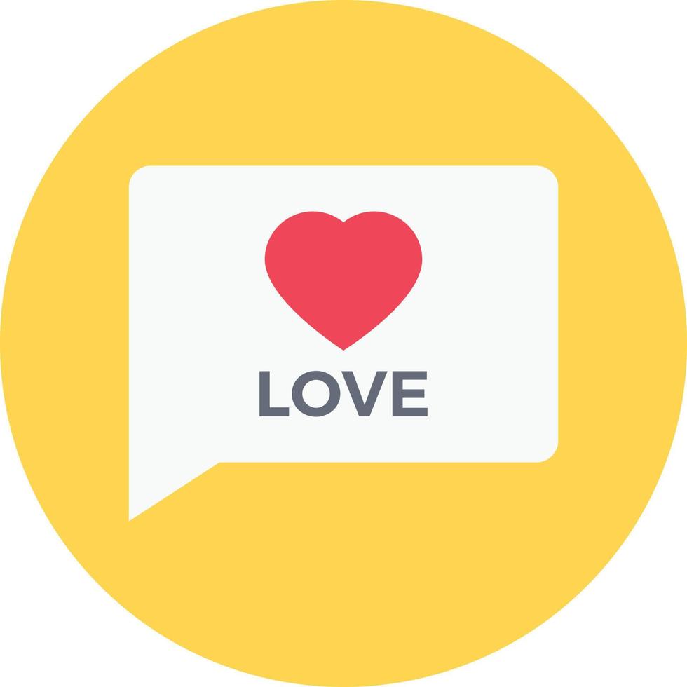 kärlek chatt vektorillustration på en bakgrund. premium kvalitet symbols.vector ikoner för koncept och grafisk design. vektor