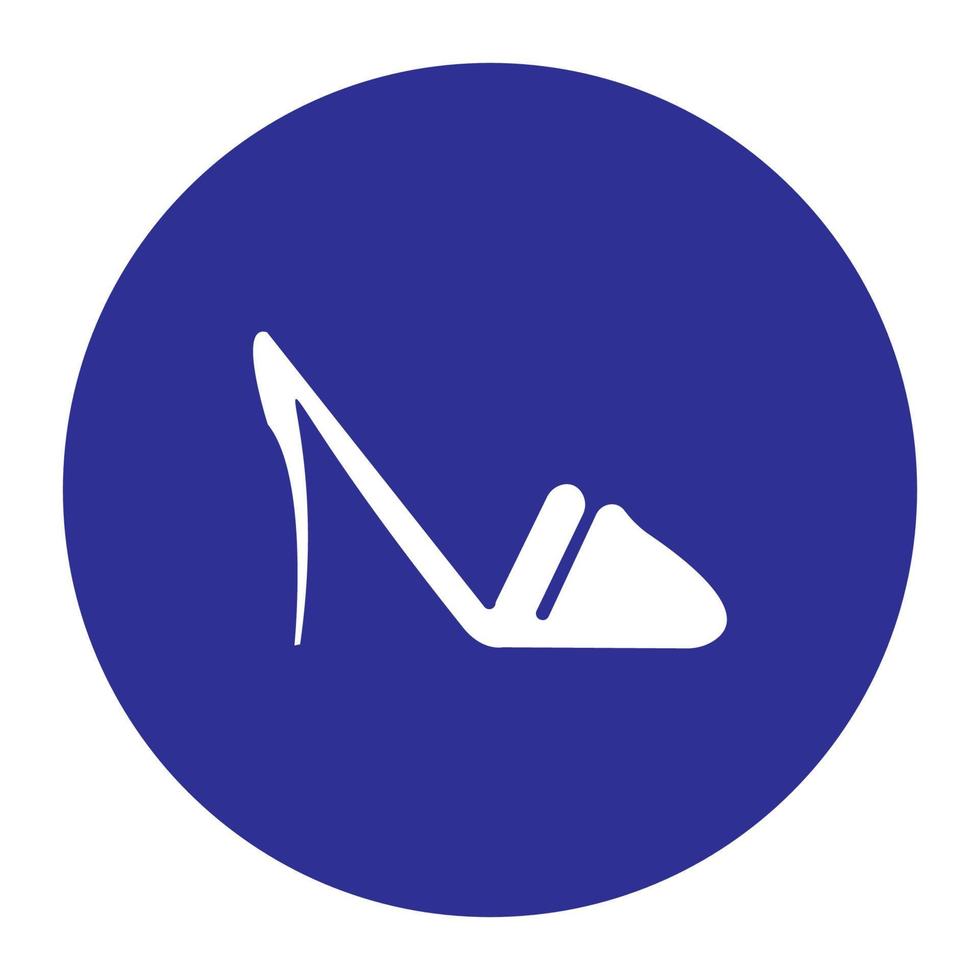 Schuhe-Logo-Vektor vektor