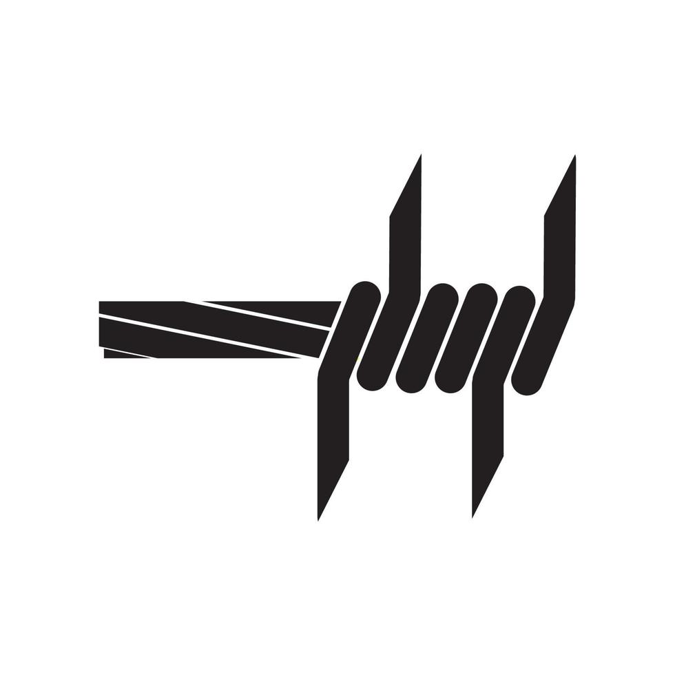 hullingförsedda tråd logotyp vektor