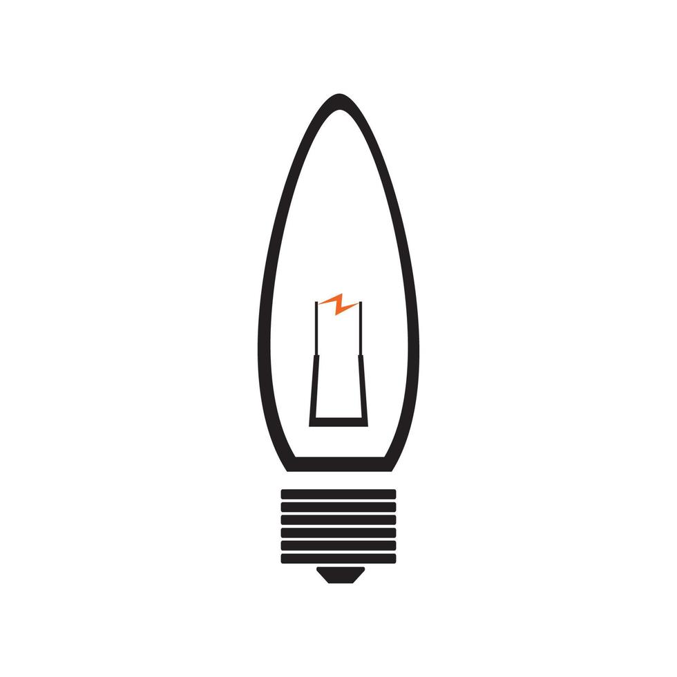 Lampen-Logo-Vektor vektor