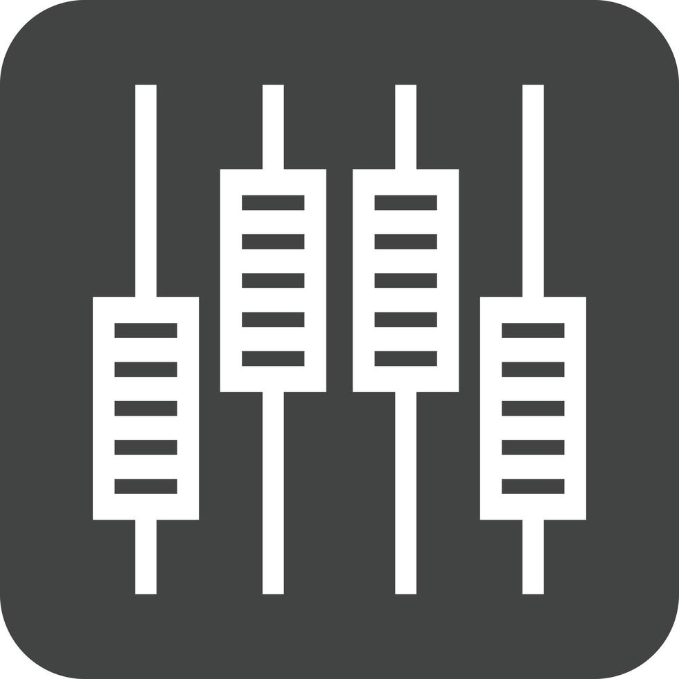 Konsolen-Glyphe rundes Hintergrundsymbol vektor