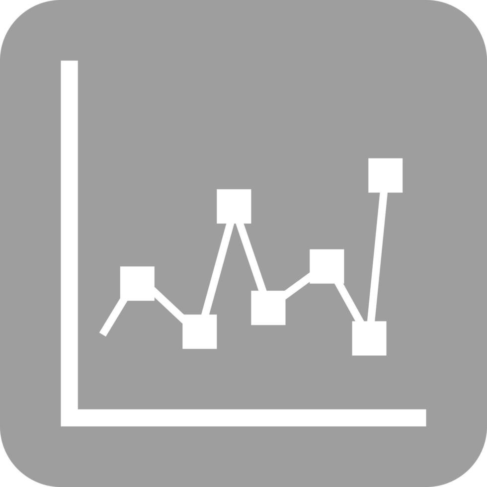 Diagramme Glyphe rundes Hintergrundsymbol vektor