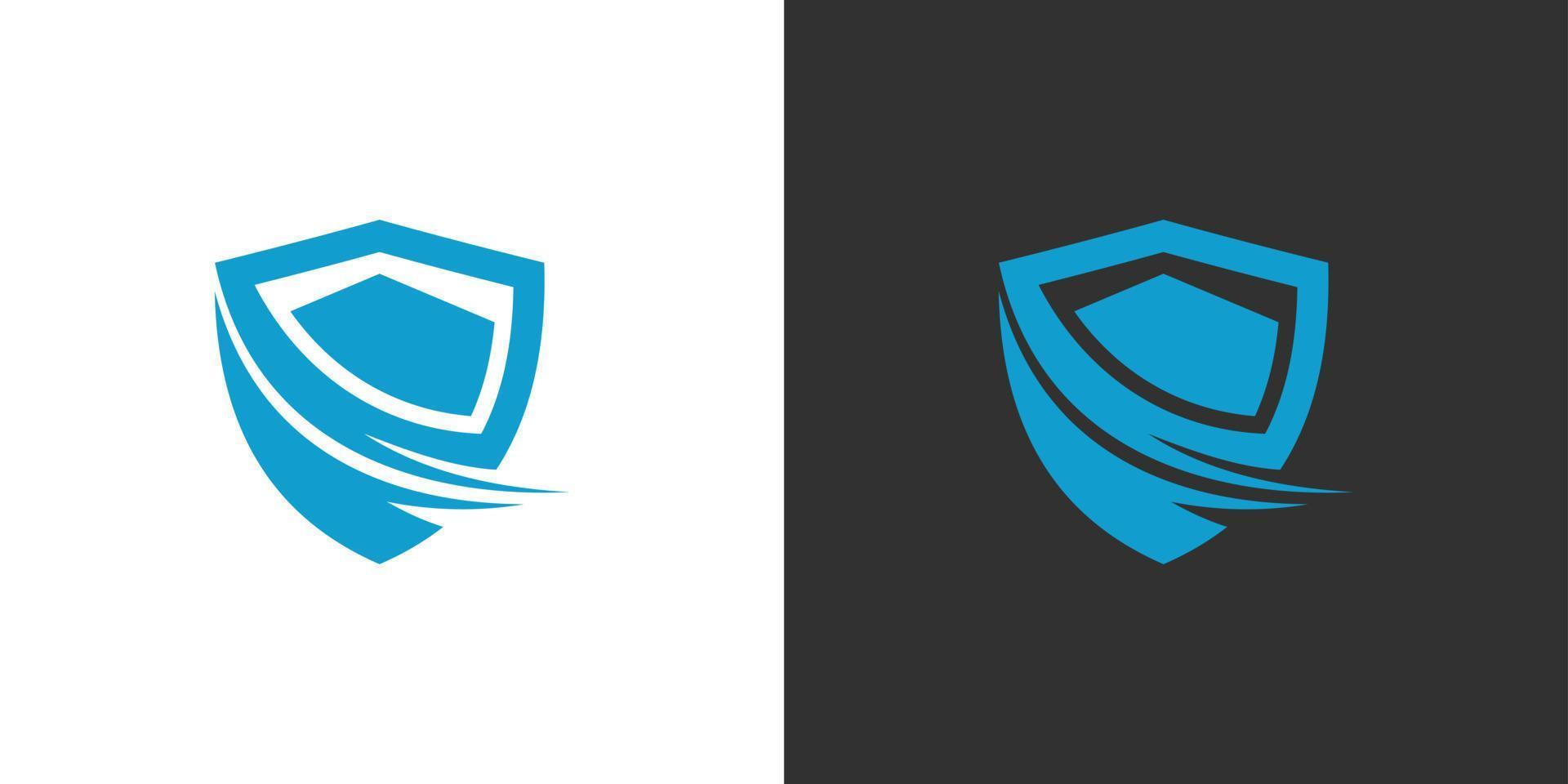säkerhet logotyp teknologi för din företag, skydda logotyp för säkerhet data. vektor