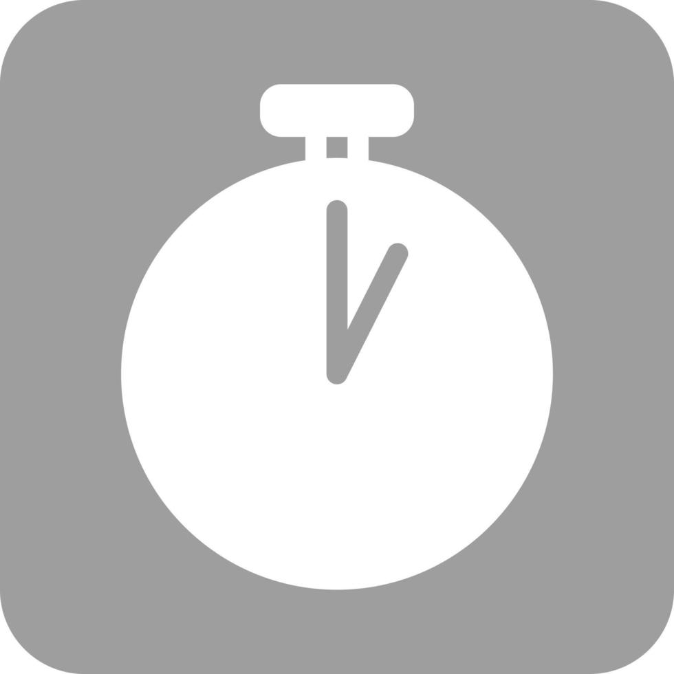 Timer-Glyphe rundes Hintergrundsymbol vektor