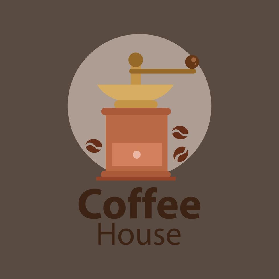 Kaffee-Logo-Design vektor