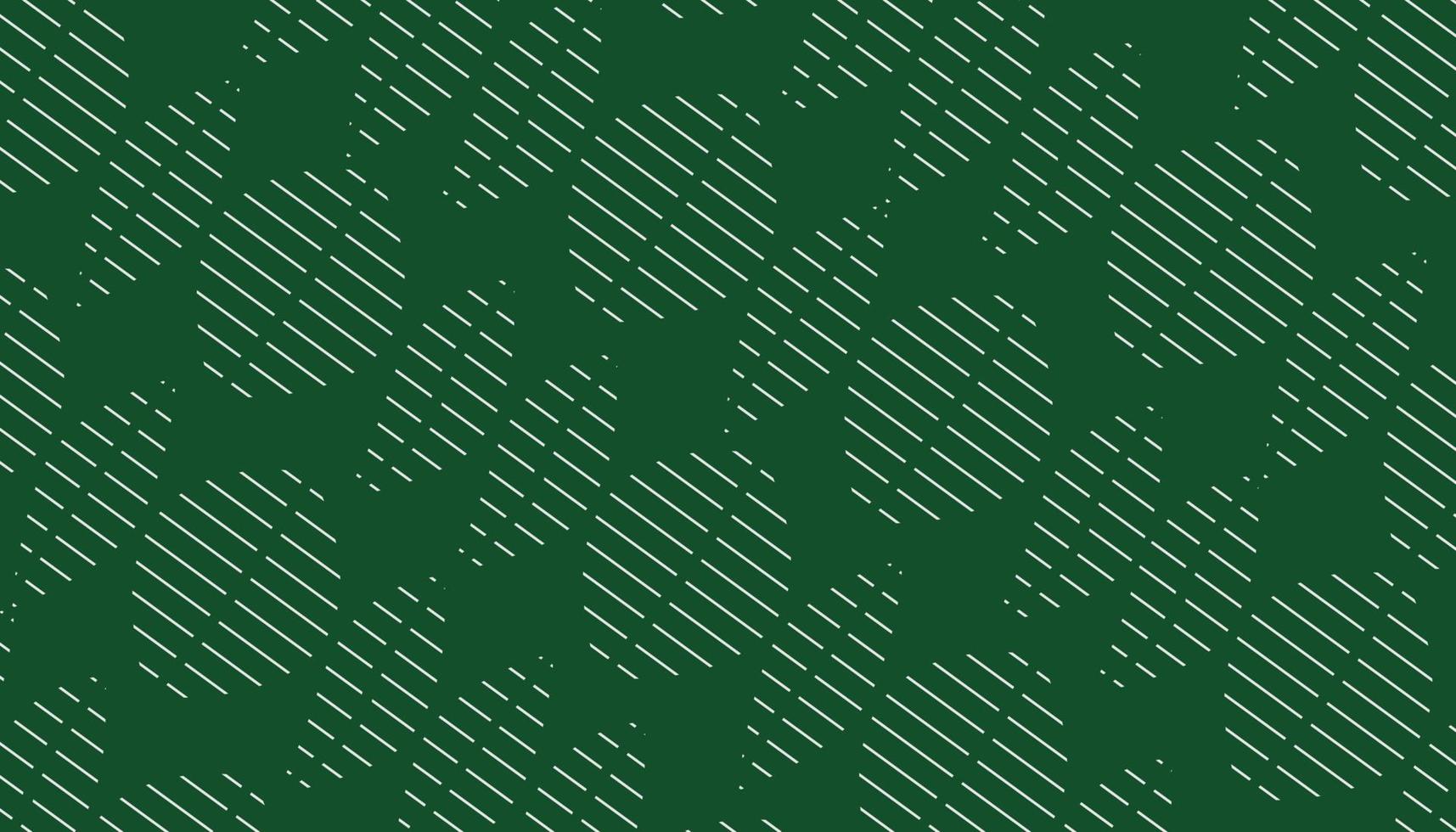 enkel blad sömlös mönster. linje konst stil. med grön bakgrund vektor