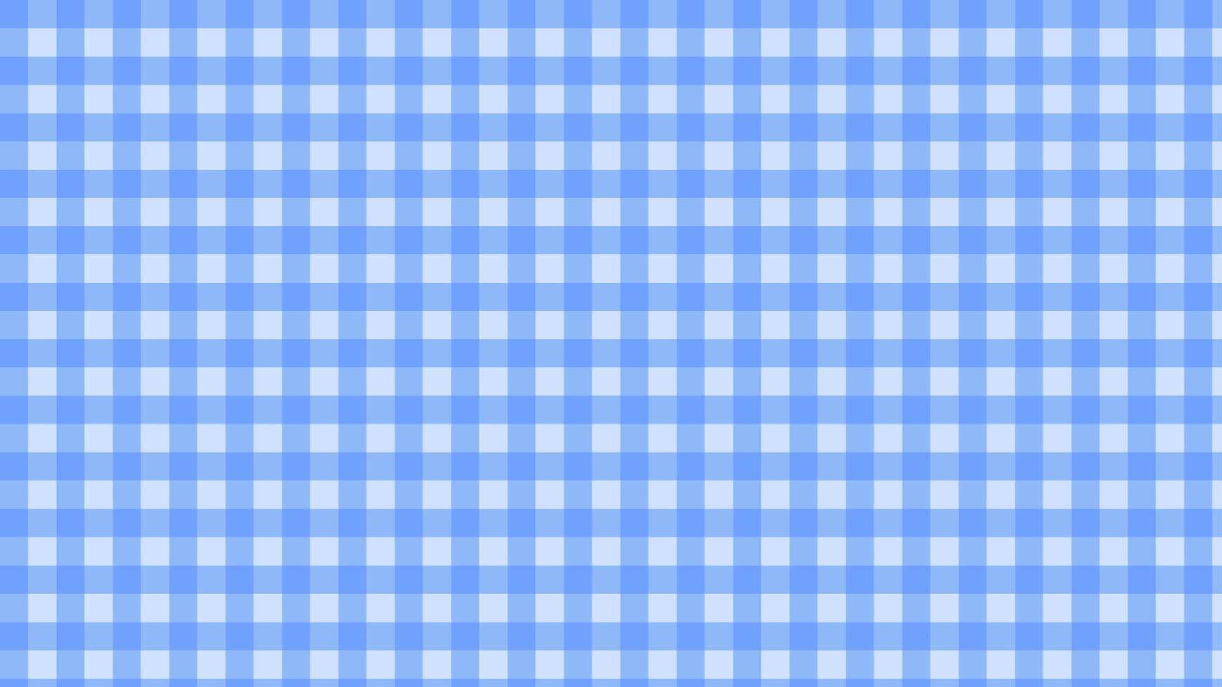 Ästhetisches Retro-kleines blaues Gingham, Schachbrett, Karo, Plaid, karierte Tapete, perfekt für Postkarten, Tapeten, Hintergrund, Hintergrund, Banner für Ihr Design vektor