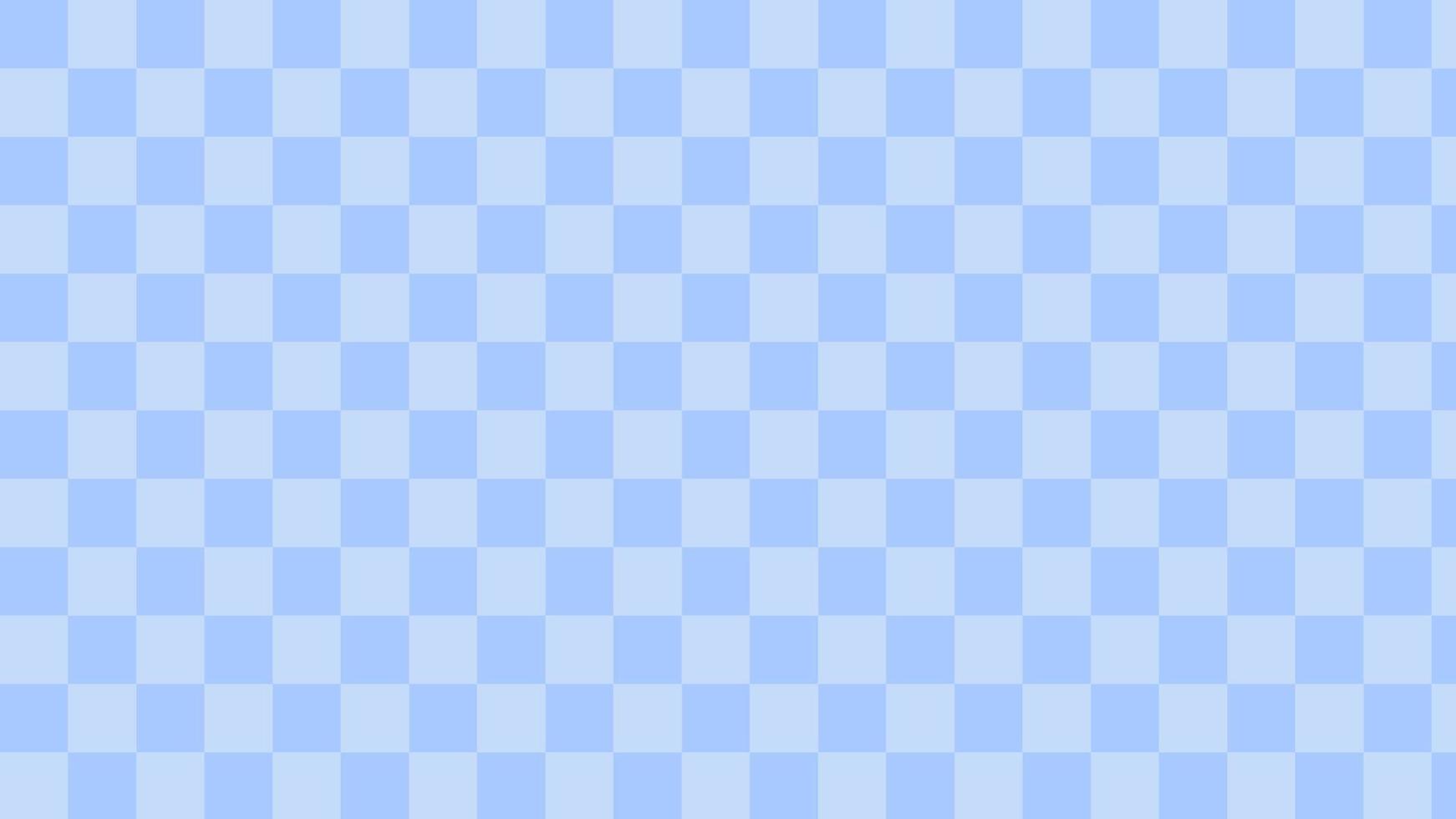estetisk retro blå schackbräde, gingham, dam, pläd, rutig tapet, perfekt för vykort, tapet, bakgrund, bakgrund, baner för din design vektor