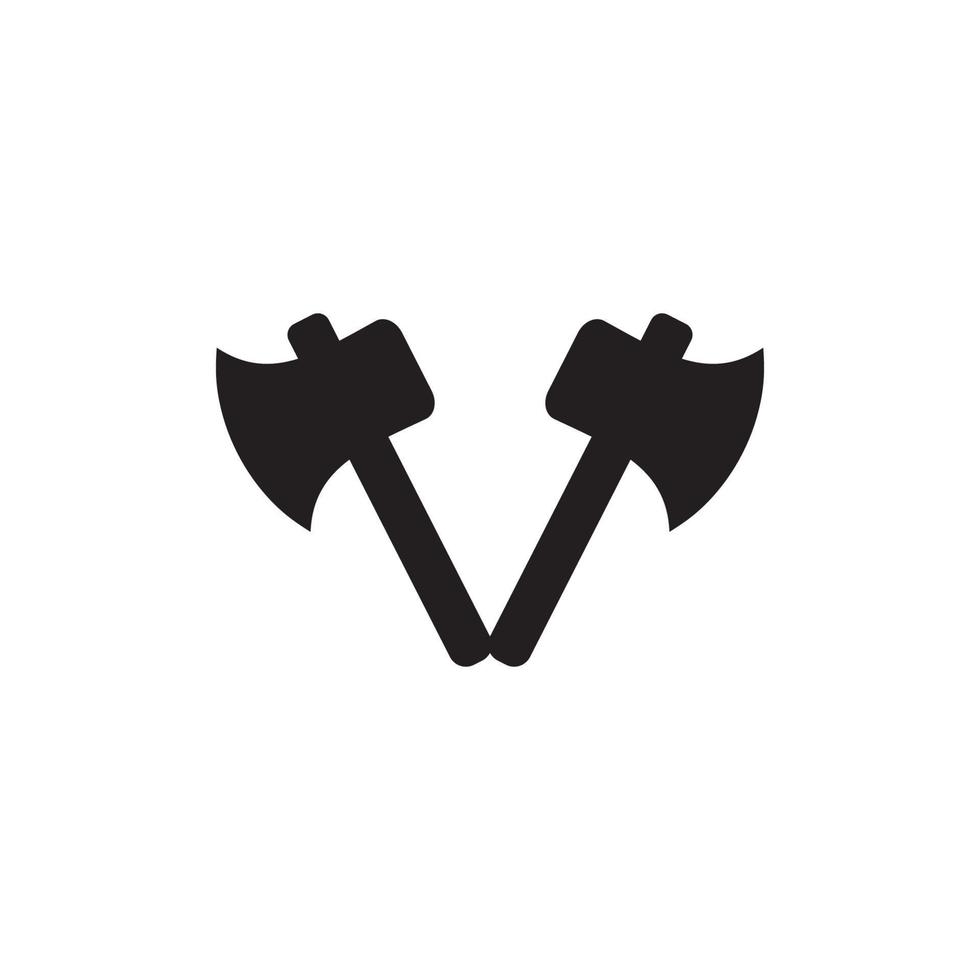 axt symbol logo vorlage vektor symbol illustration