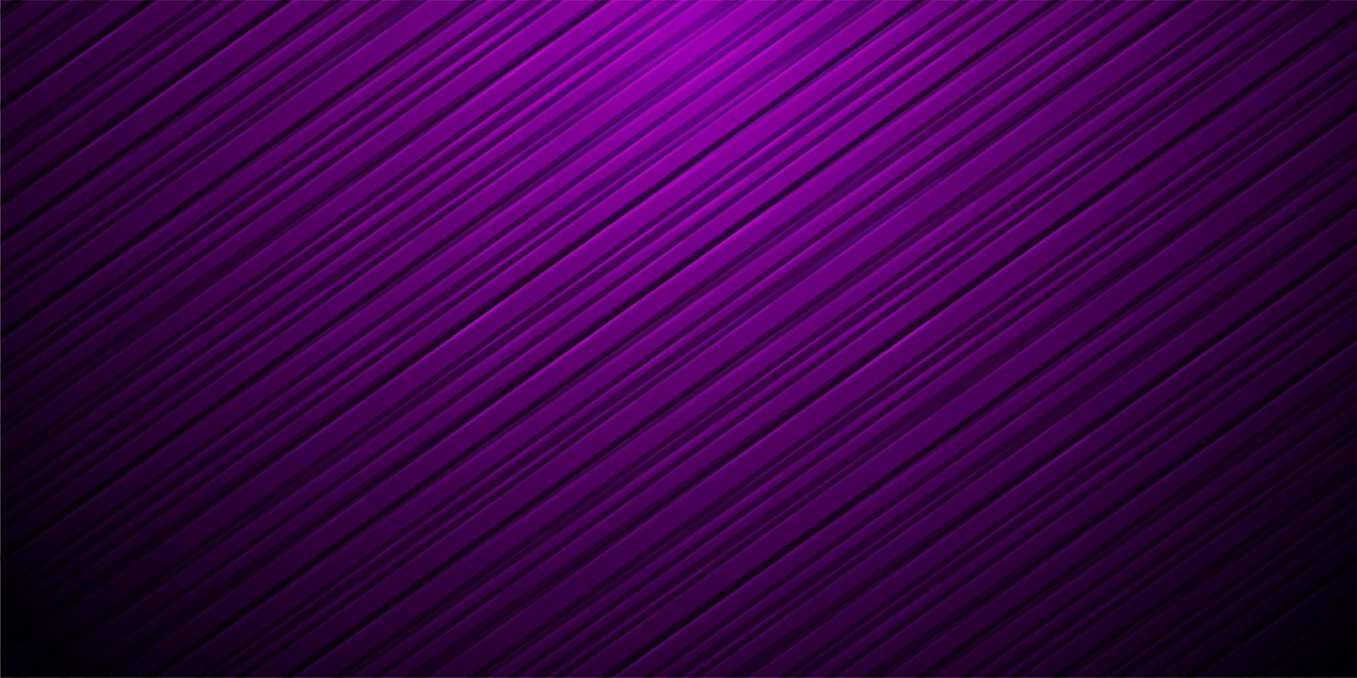 diagonaler lila gestreifter Verlaufshintergrund vektor