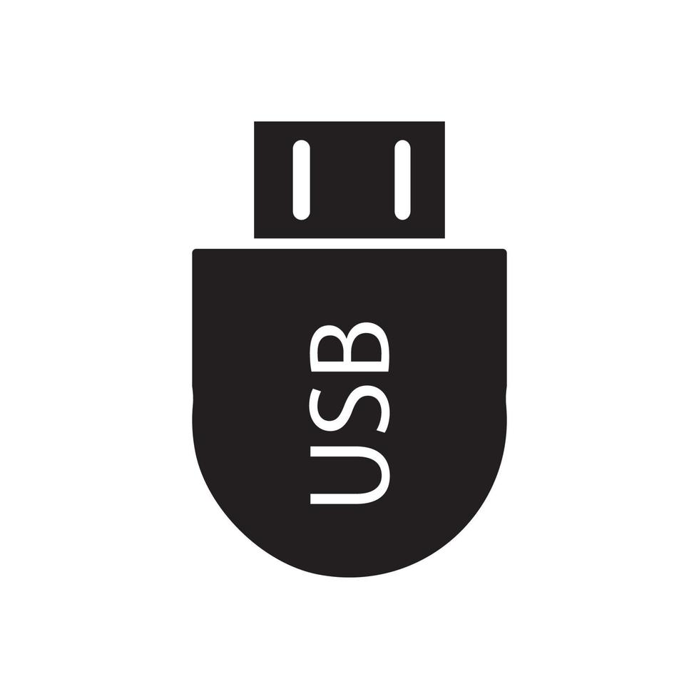 USB-Datenübertragungslogo vektor