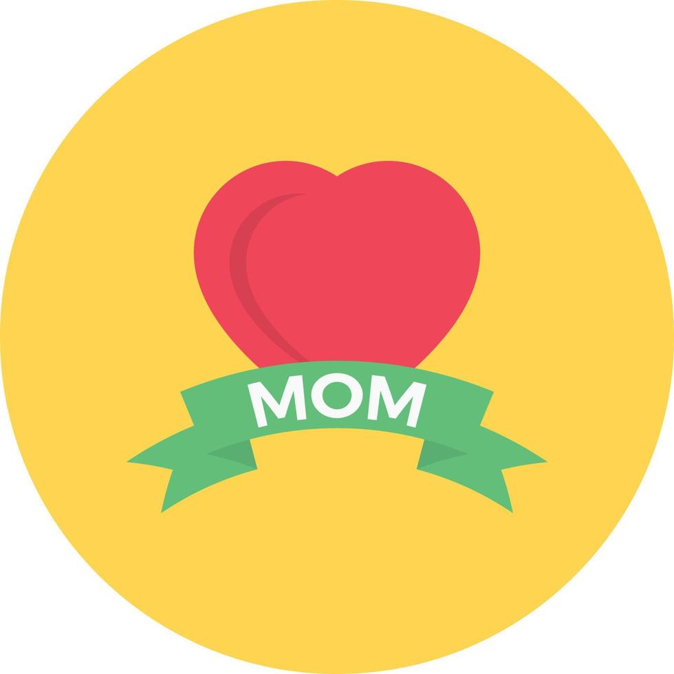 hjärta mamma vektor illustration på en bakgrund.premium kvalitet symbols.vector ikoner för begrepp och grafisk design.