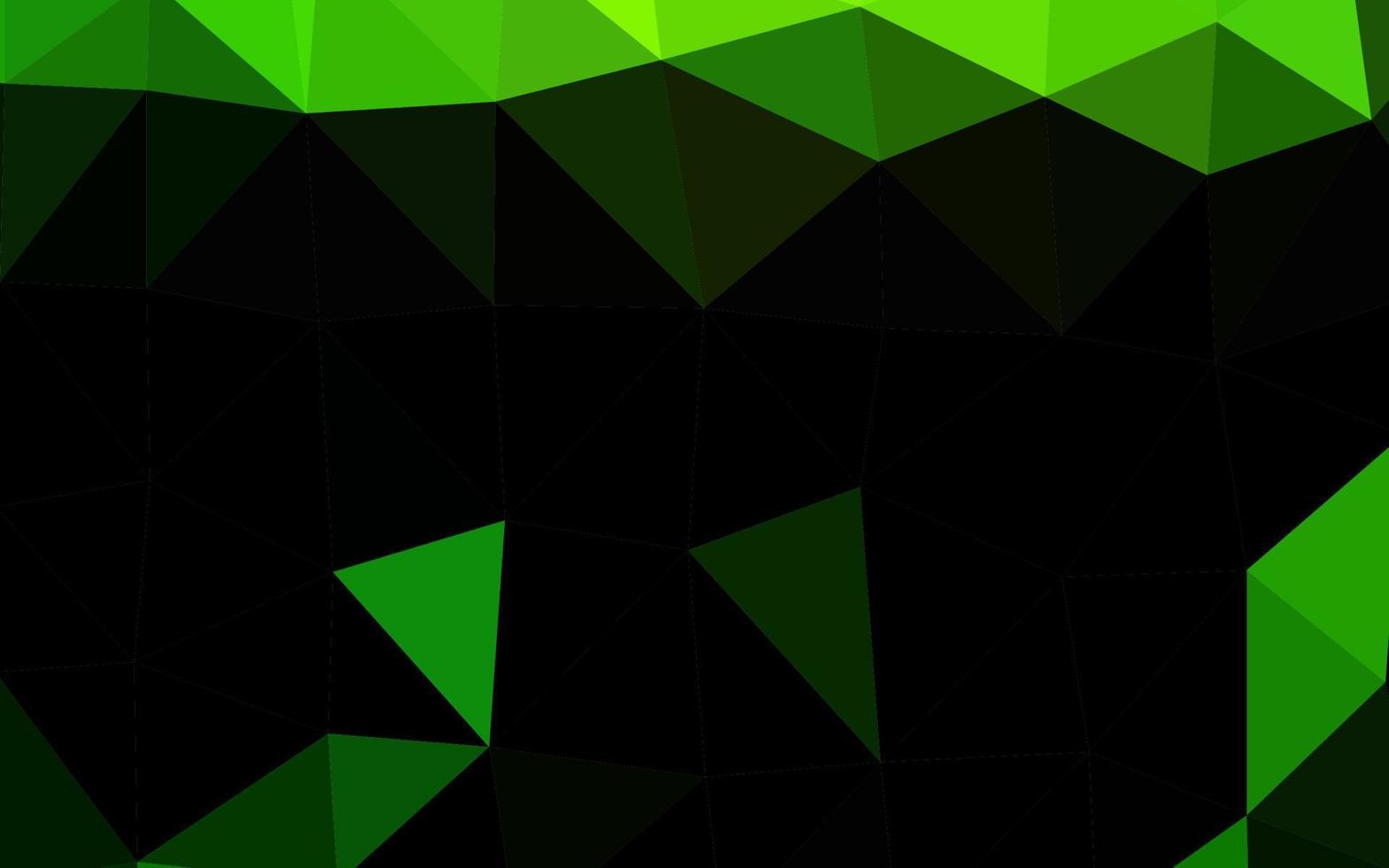 hellgrüne Vektor-low-Poly-Textur. vektor