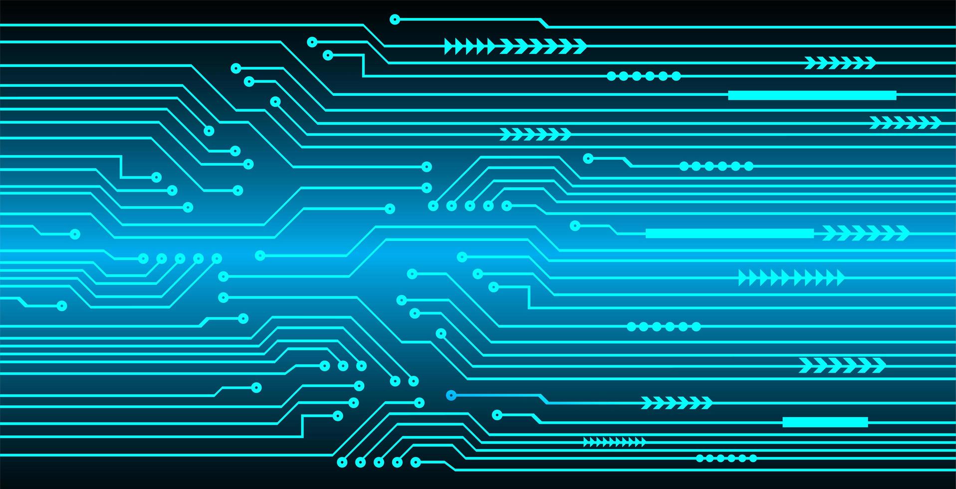 leuchtender digitaler technischer Hintergrund vektor