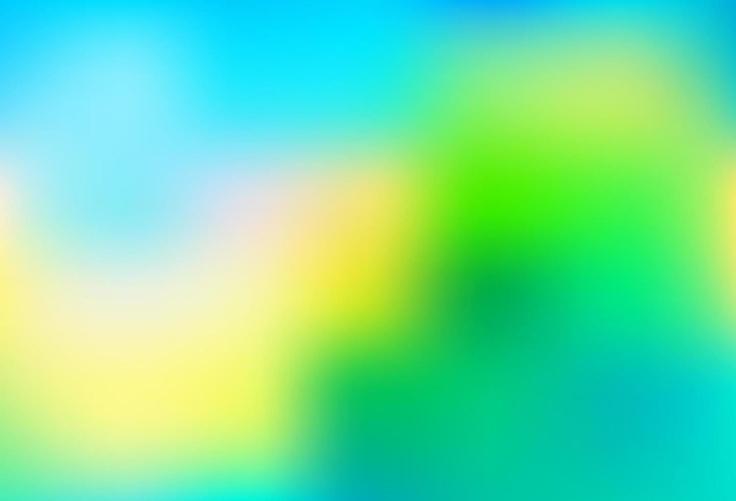 ljusblå, gul vektor suddig och färgad bakgrund.