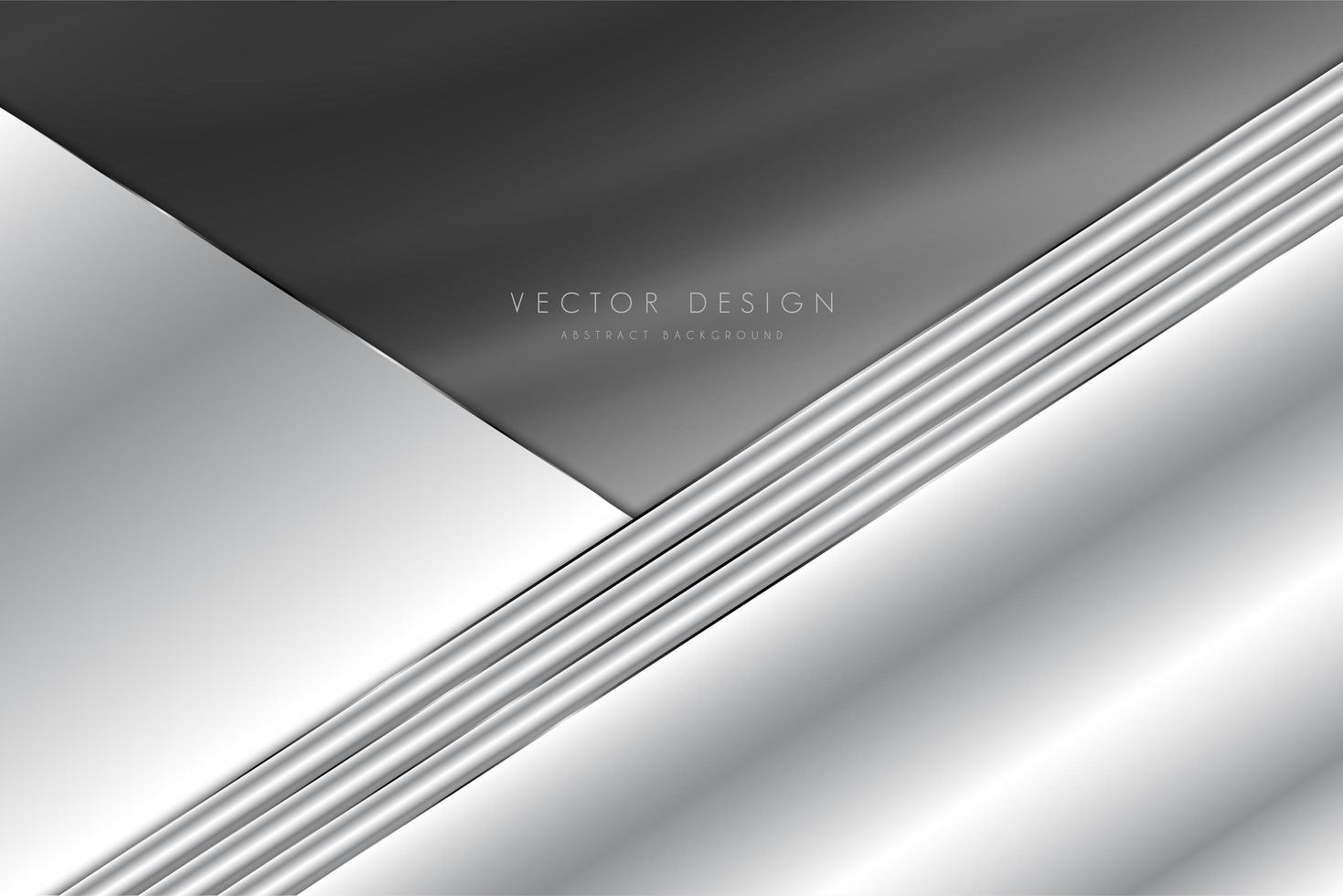 metallisk grå bakgrund med sidenstruktur. vektor