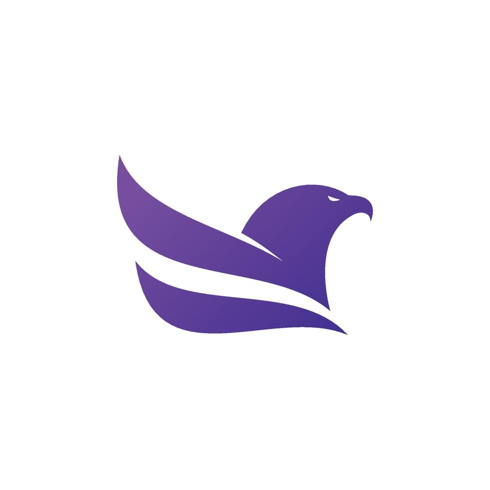 Adler-Logo-Icon-Design-Vektor-Illustration vektor