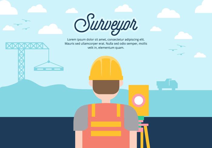 Surveyor Hintergrund vektor