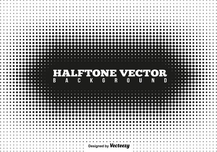 Vektor-Halbton-Vorlage vektor