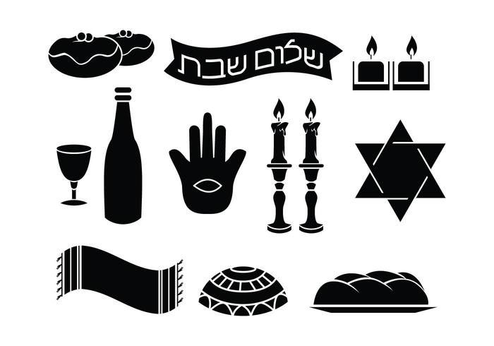 Gratis Shabbat Vector