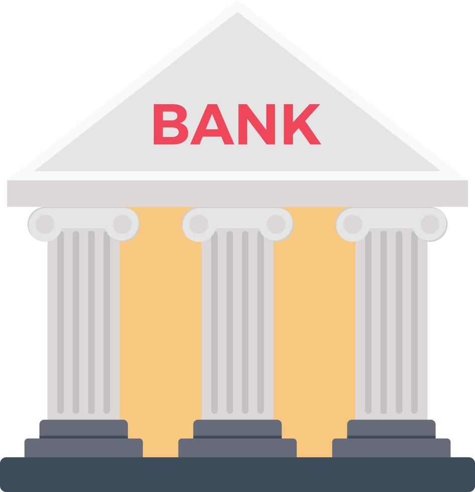 bank vektor illustration på en background.premium kvalitet symbols.vector ikoner för koncept och grafisk design.