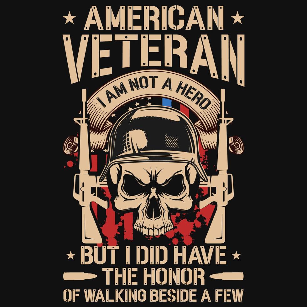 veteraner dag tshirt design vektor