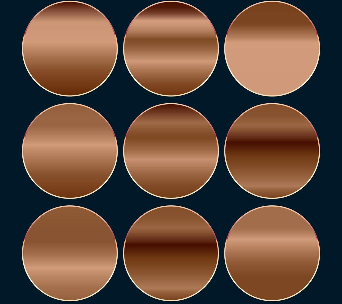 en samling gradienter färgade mönster användande design och lutning knappar uppsättningar mallar vektor