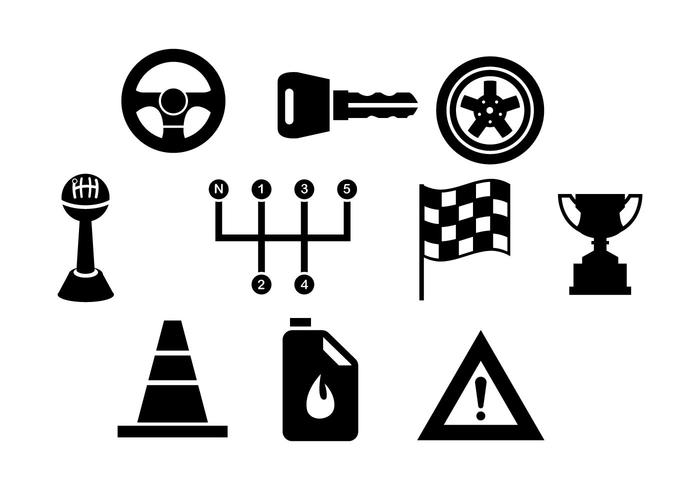 Autoausrüstung Set Kostenlose Vektoren und Grafiken 52789320.