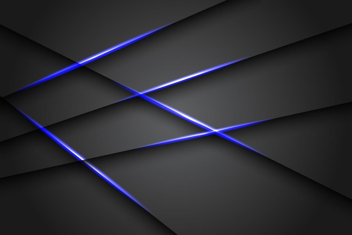 abstrakt ljus blå svart Plats ram layout design tech triangel begrepp grå bakgrund. eps10 vektor