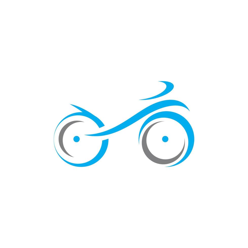 Fahrrad-Vektor-Symbol-Illustration-design vektor