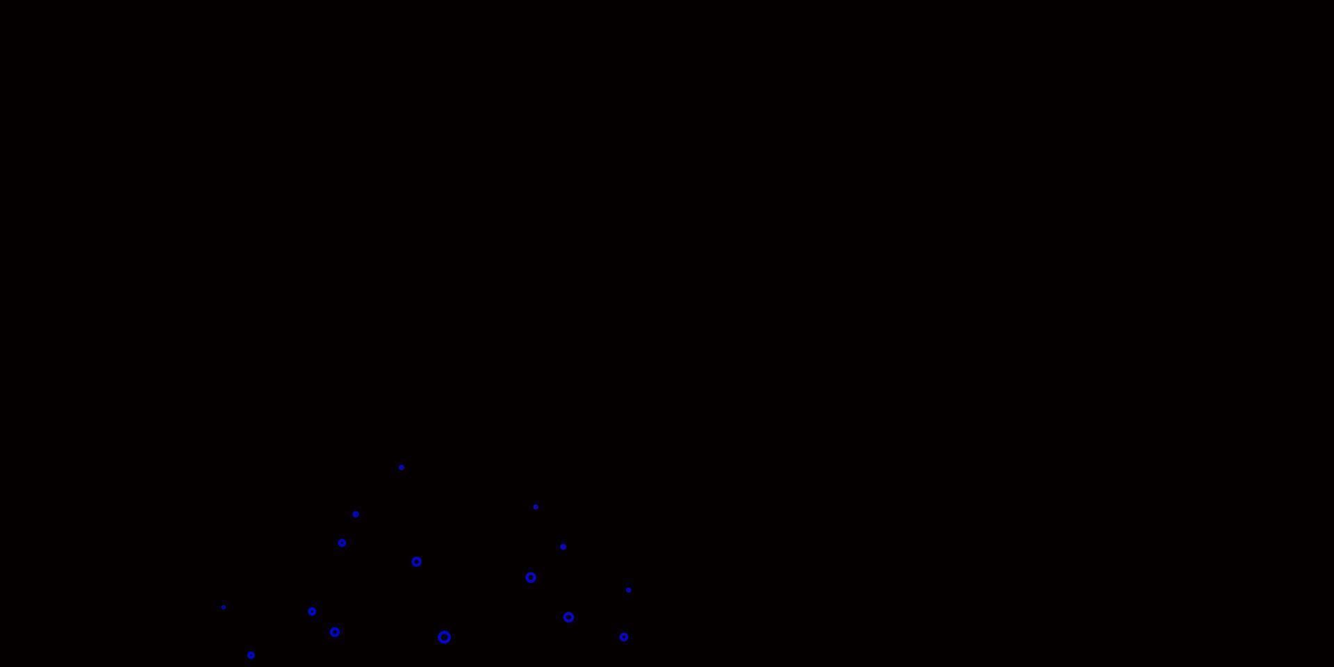 dunkelrosa, blaues Vektormuster mit Kreisen. vektor