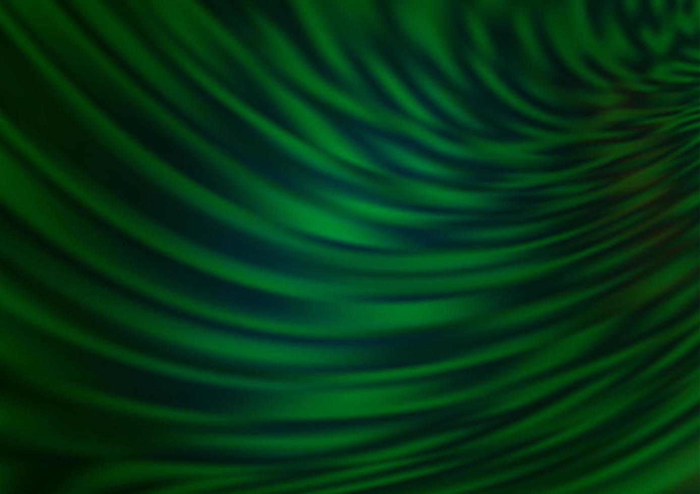 mörkgrön vektor suddig bakgrund.
