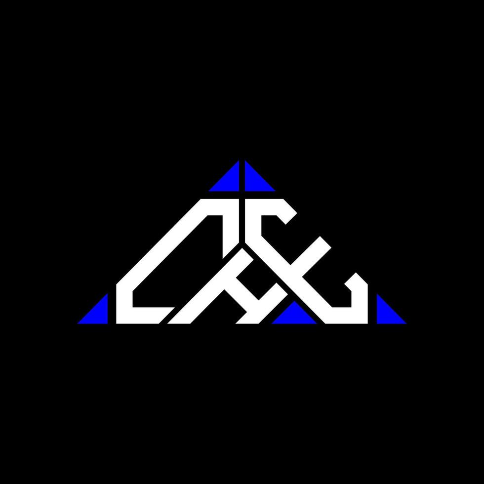 che brev logotyp kreativ design med vektor grafisk, che enkel och modern logotyp i triangel form.