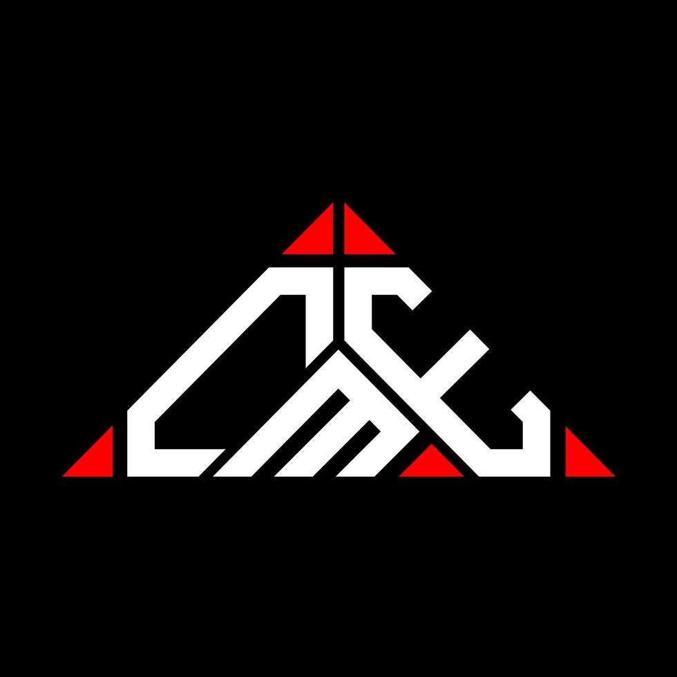 cme Brief Logo kreatives Design mit Vektorgrafik, cme einfaches und modernes Logo in Dreiecksform. vektor