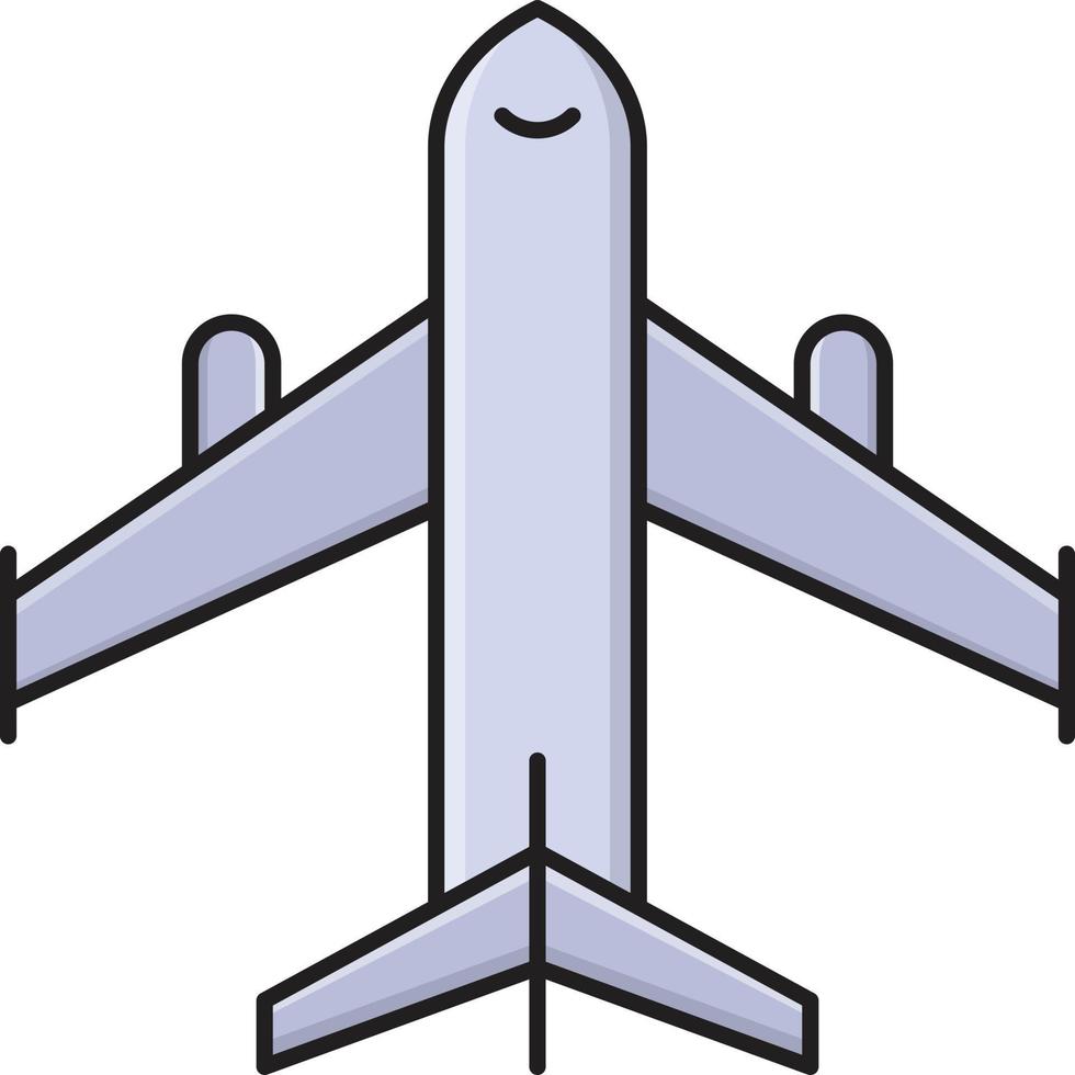 flugvektorillustration auf einem hintergrund. hochwertige symbole. vektorikonen für konzept und grafikdesign. vektor