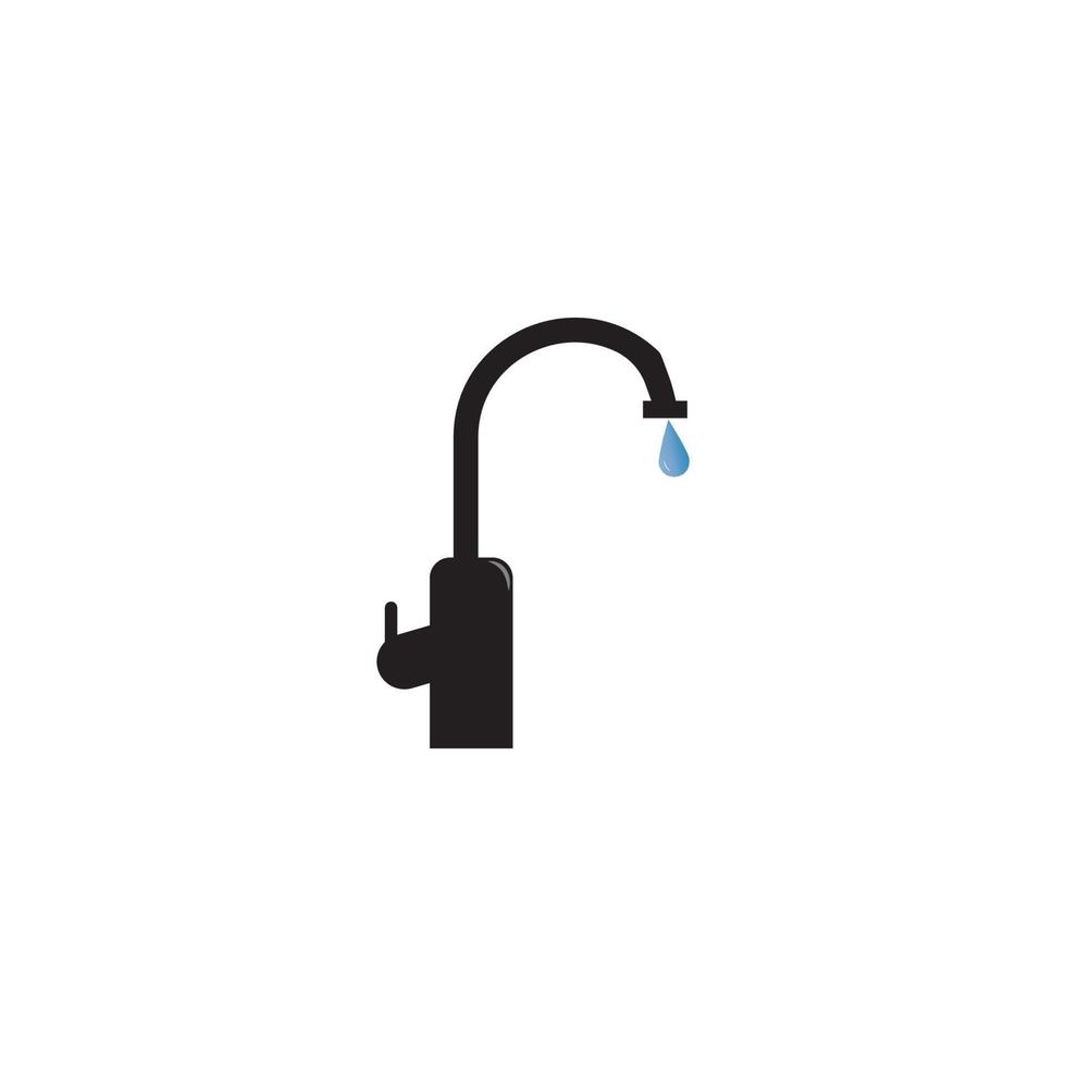 Wasserhahn-Icon-Vektor-Design vektor