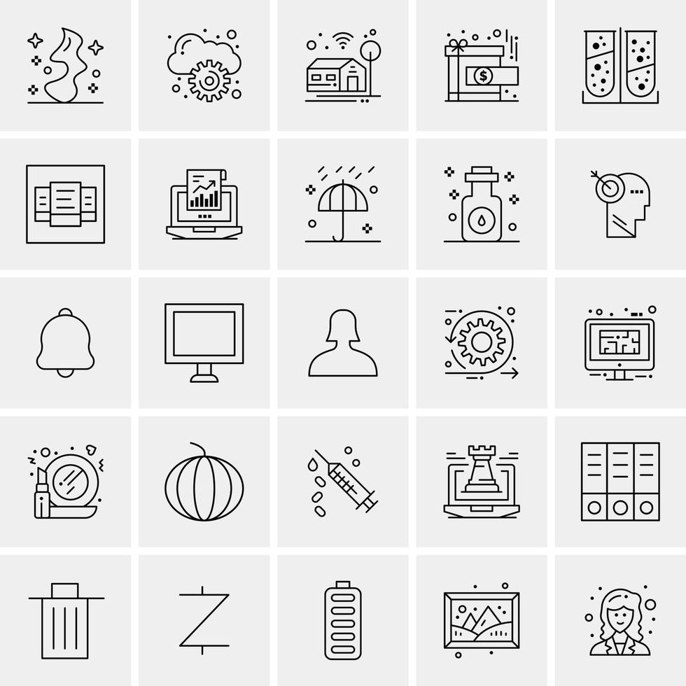 16 universelle Business-Icons Vektor kreative Icon-Illustration zur Verwendung im Web und in mobilen Projekten