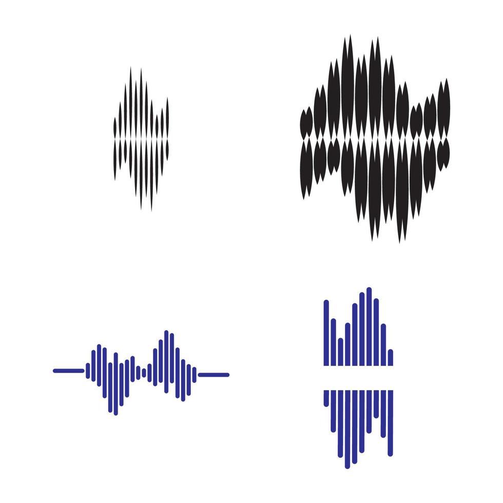 Schallwellenlogo vektor