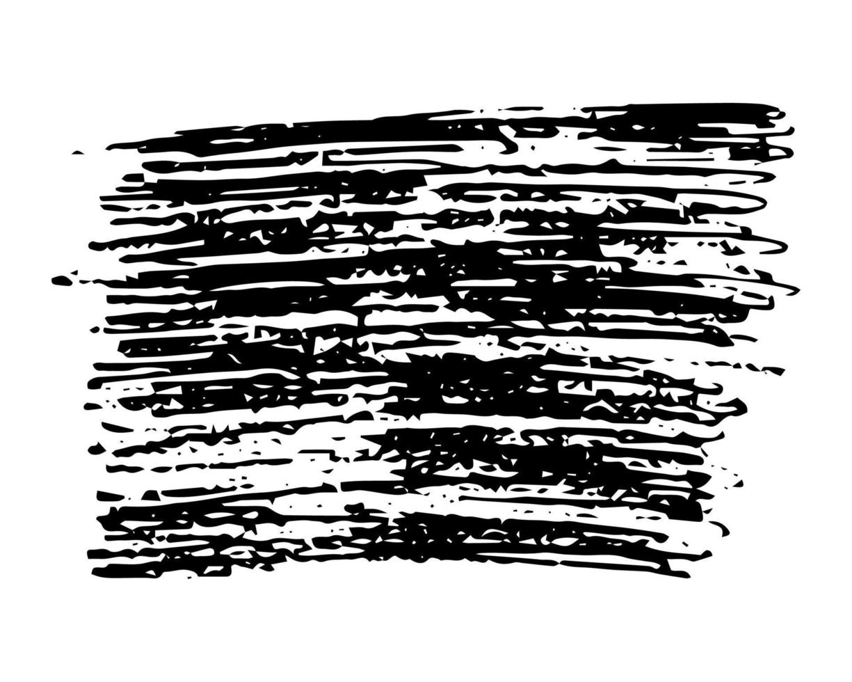 Skizze Scribble Smear Rechteck. handgezeichnetes Bleistiftgekritzel. Vektor-Illustration. vektor