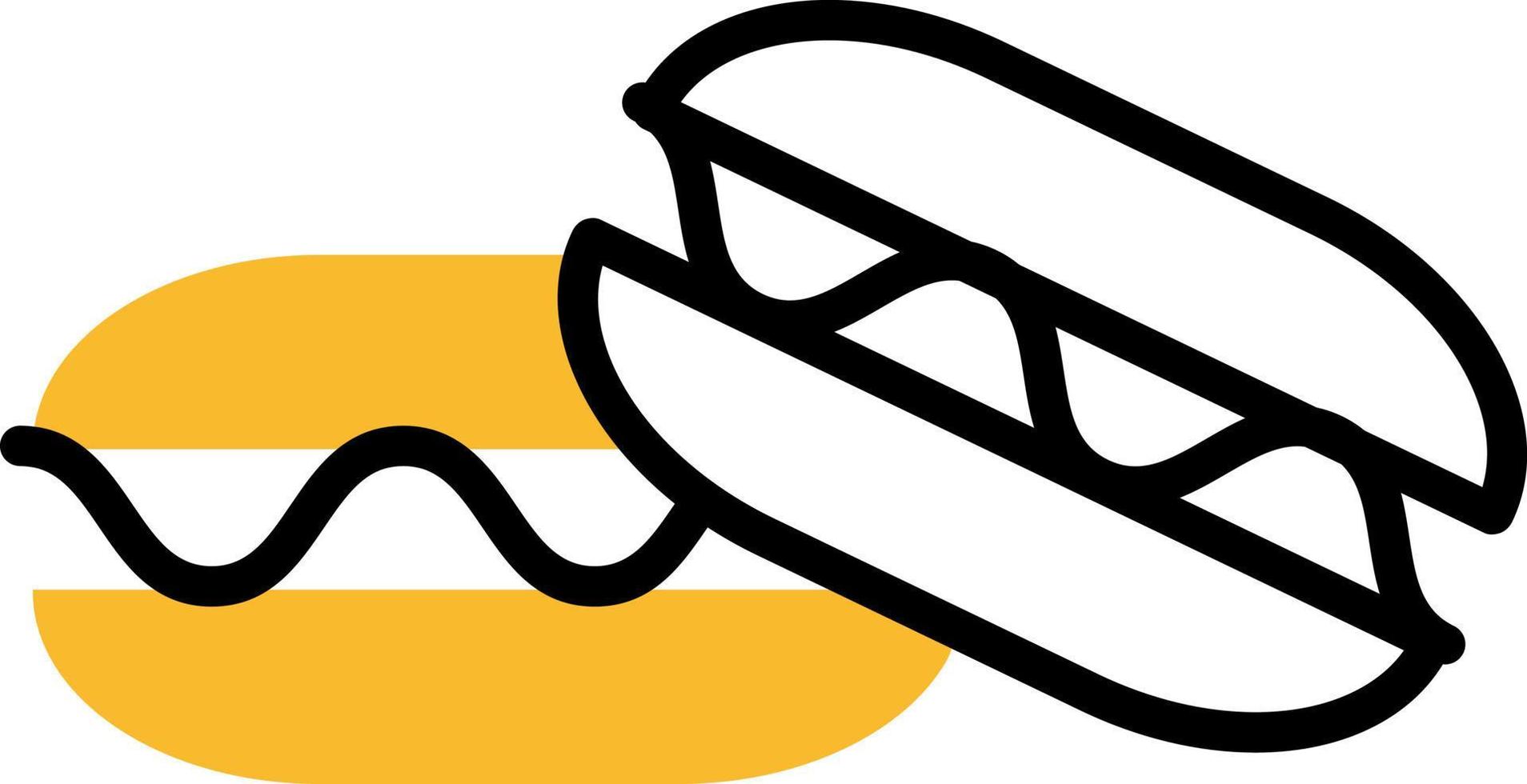 bageri macarons, illustration, vektor på en vit bakgrund.