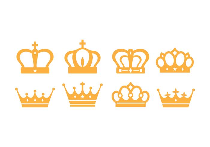 Gratis British Crown Vector Pack