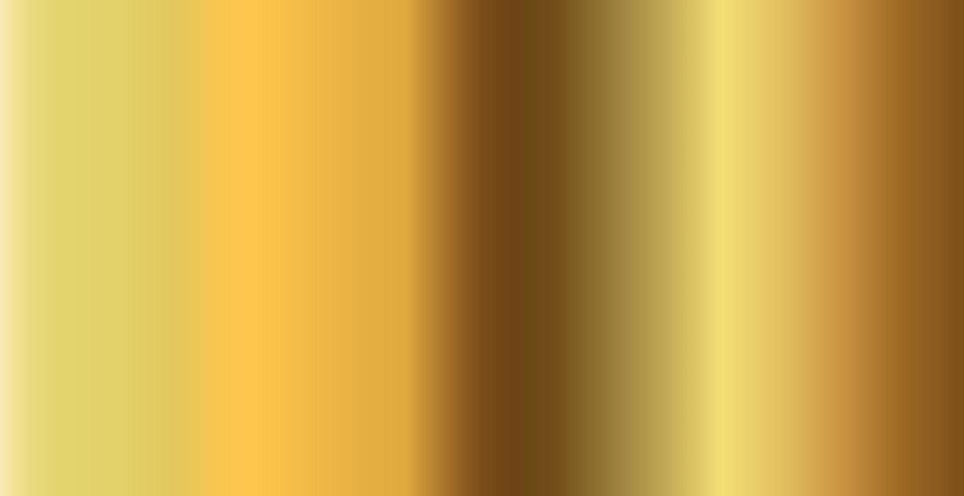 guld metall plätering industri panoramautsikt metall textur med bländning - vektor