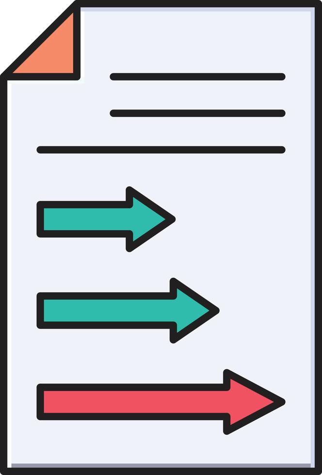 Diagrammbericht-Vektorillustration auf einem Hintergrund. Premium-Qualitätssymbole. Vektorsymbole für Konzept und Grafikdesign. vektor