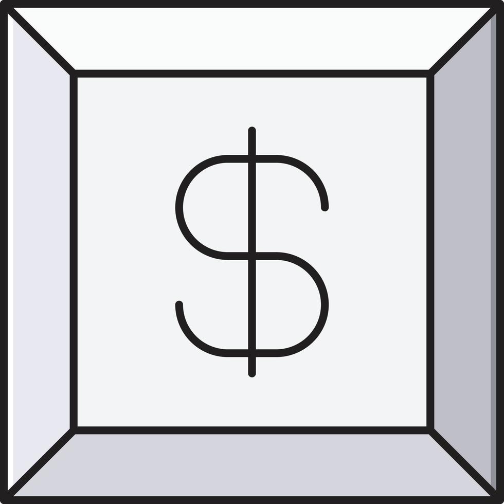 dollar tecken vektor illustration på en bakgrund.premium kvalitet symbols.vector ikoner för begrepp och grafisk design.