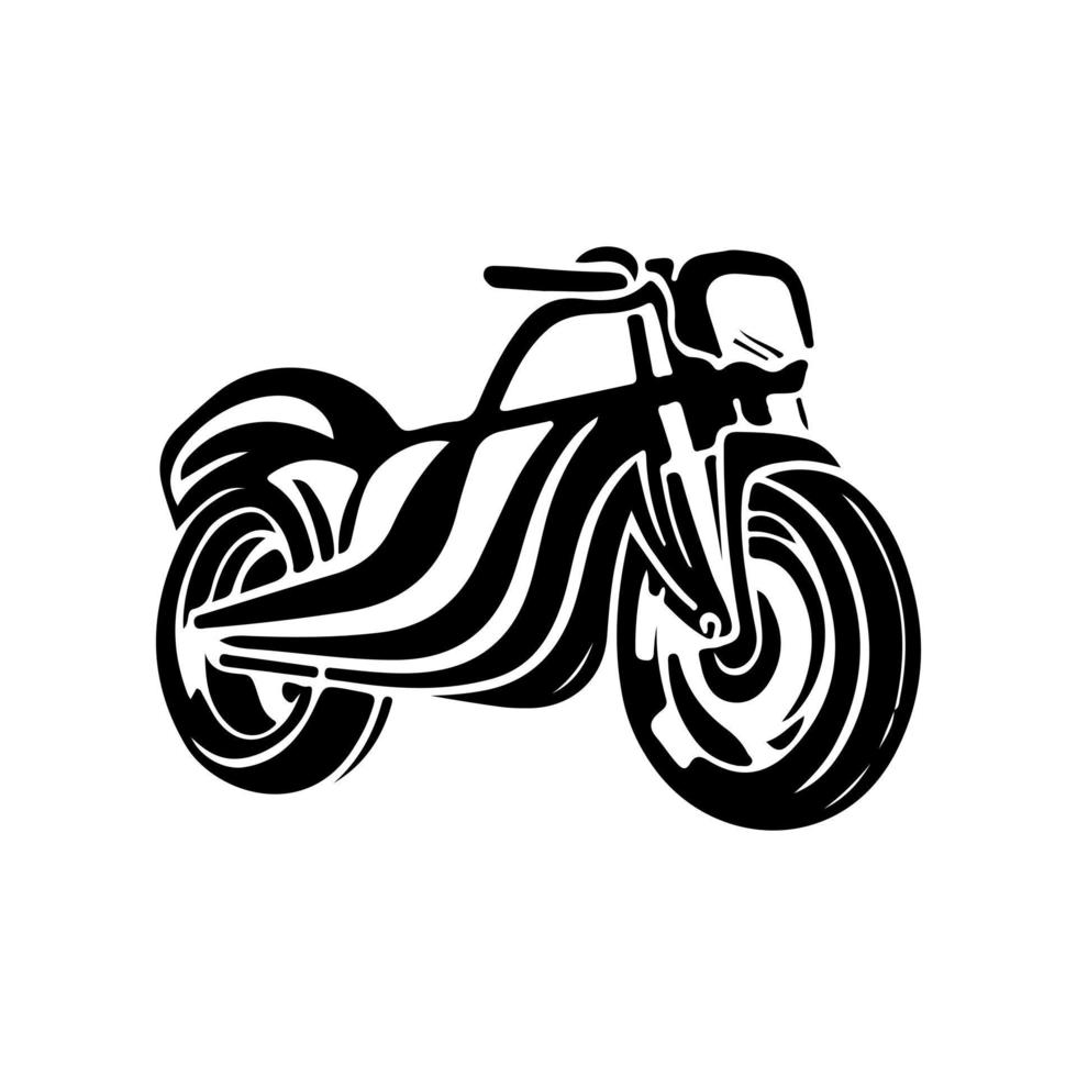 Motorrad-Logo-Vektor. vektor