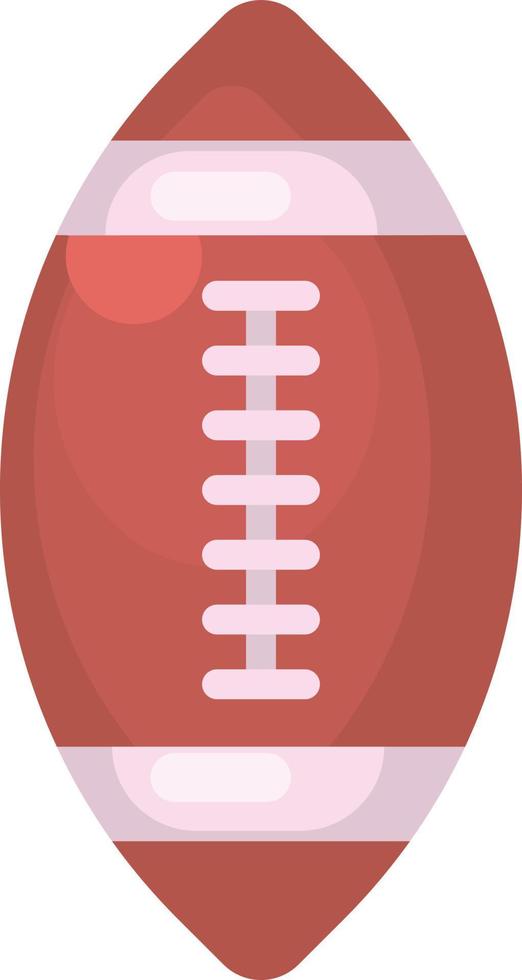 rugby boll, illustration, vektor på vit bakgrund