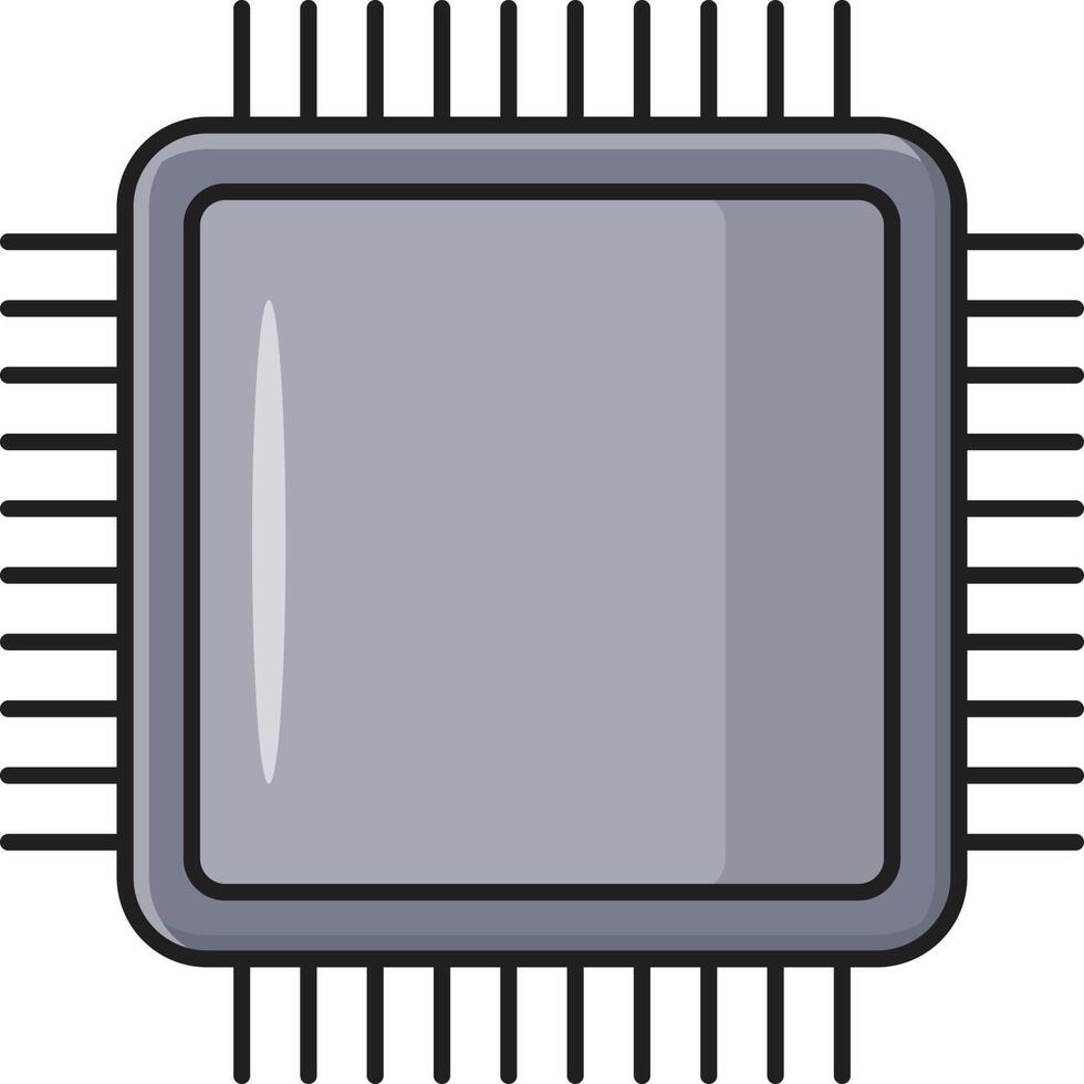 cpu chip vektor illustration på en bakgrund.premium kvalitet symbols.vector ikoner för begrepp och grafisk design.