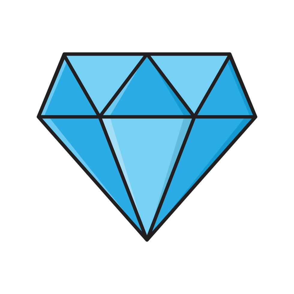 diamant vektor illustration på en bakgrund. premium kvalitet symbols.vector ikoner för koncept och grafisk design.