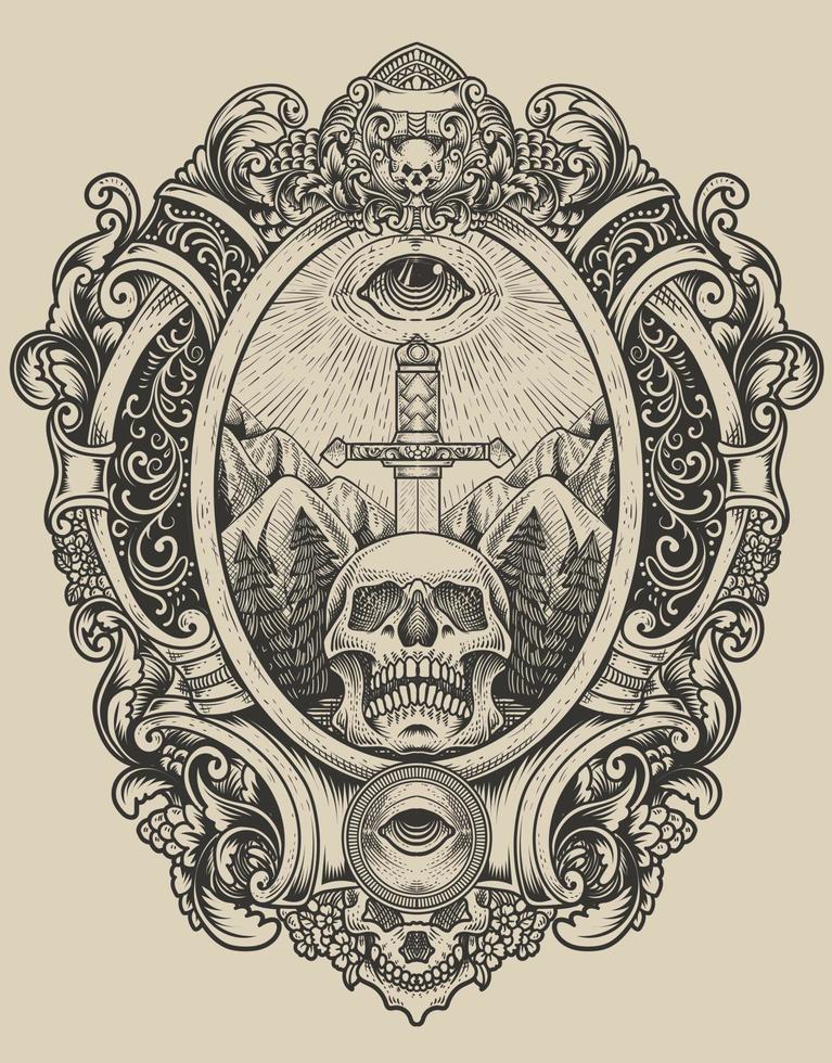 ace of spades with skull, grunge vintage design t shirts 19635779 Vector  Art at Vecteezy