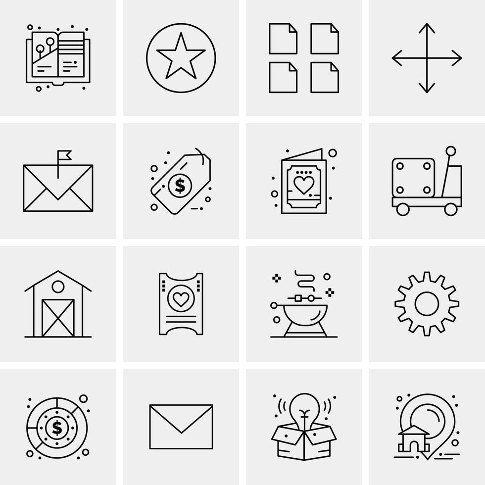 25 universelle Business-Icons Vektor kreative Icon-Illustration zur Verwendung in Web- und mobilen verwandten Projekten